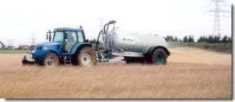 epandage  du lisier.